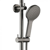 Fienza Kaya Twin Shower Top Inlet - Gun Metal